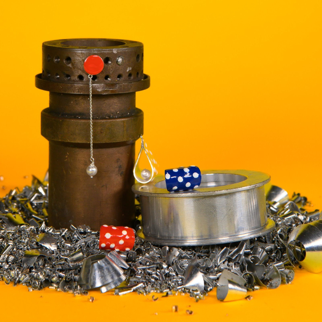 Orecchino Polka Pendolo