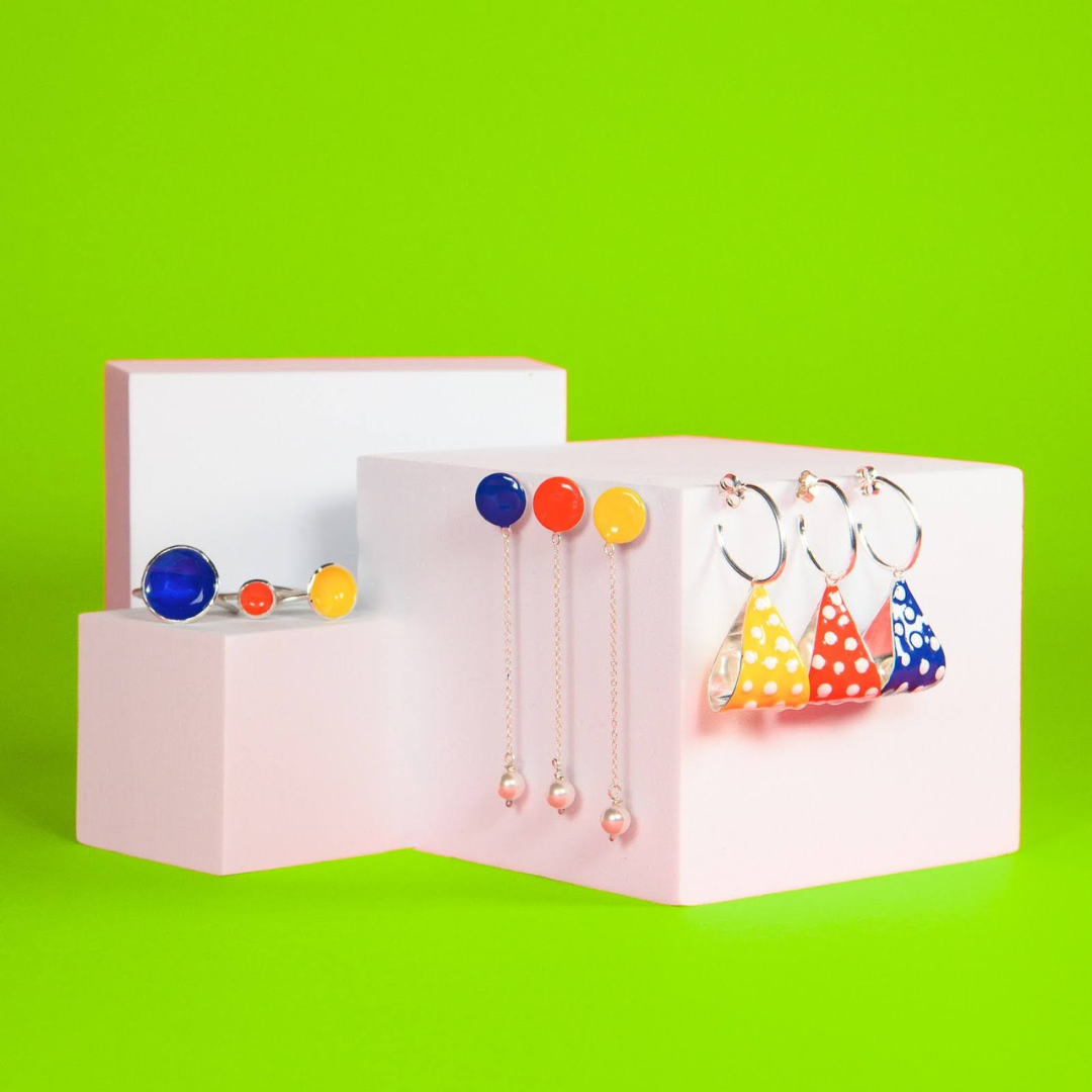 Orecchino Polka Pendolo