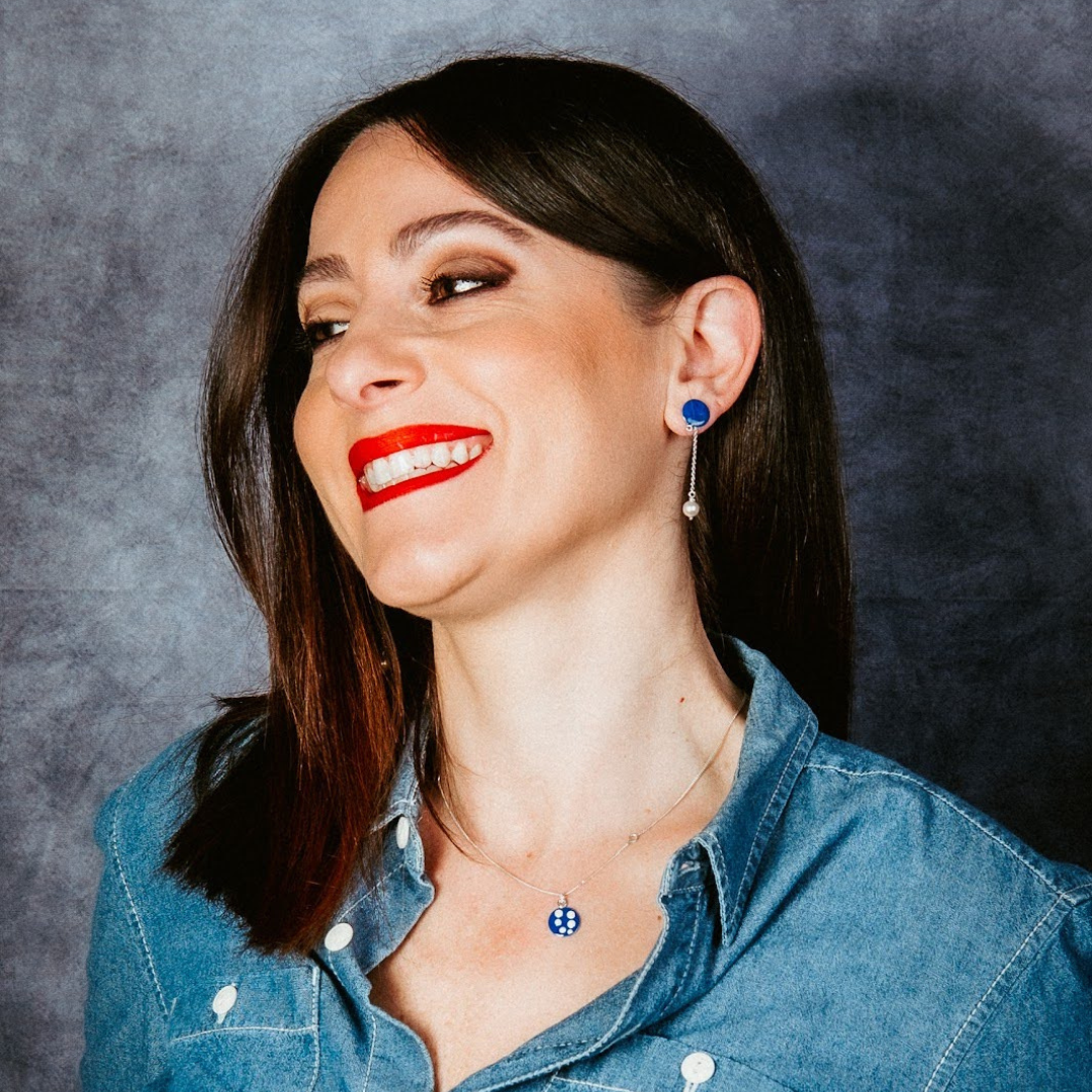 Orecchino Polka Pendolo