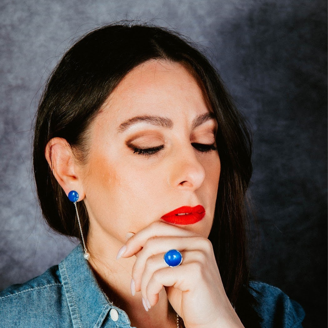 Orecchino Polka Pendolo